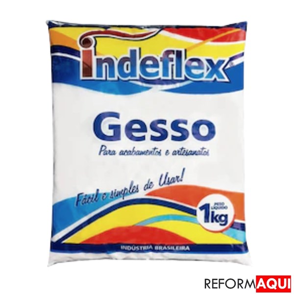 Gesso Cola 1kg Indeflex