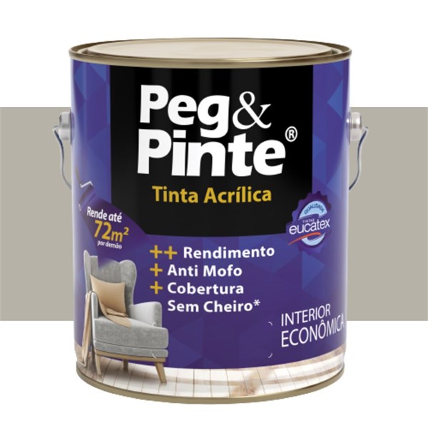 Tinta Acrílica Luar do Sertão Peg e Pinte 3,6l Eucatex