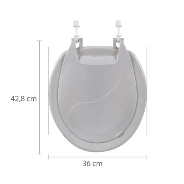 Assento Sanitário Popular Branco Astra