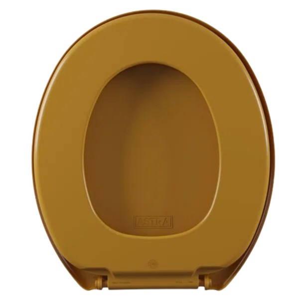 Assento Sanitário Soft Marrom Astra