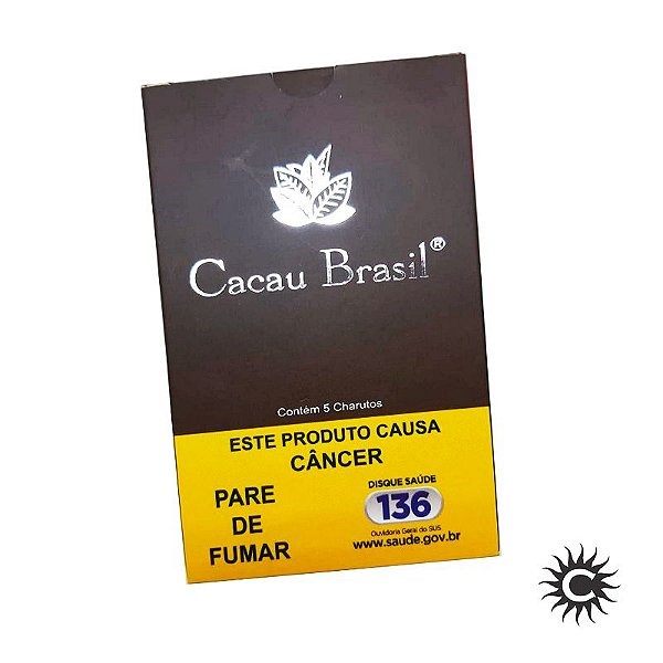 CHARUTO CACAU BRASIL PETIT CORONA CHOCOLATE UNIDADE