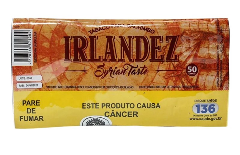 TABACO CACHIMBO IRLANDEZ SYRIAN TASTE