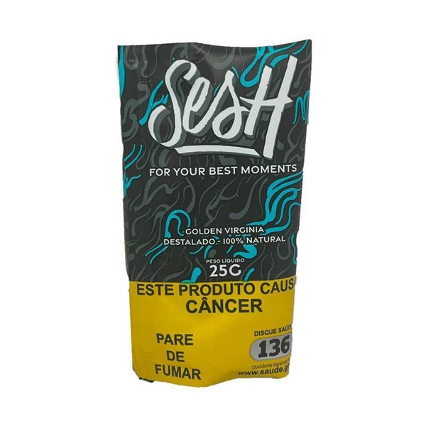 FUMO TABACO SESH COM PITEIRA DE PAPEL