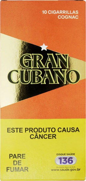 CIGARILHA C/ PITEIRA GRAN CUBANO COGNAC 10