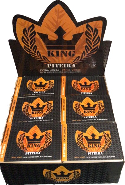 PITEIRA KING EXTRA LONGA PAPEL VERGÊ