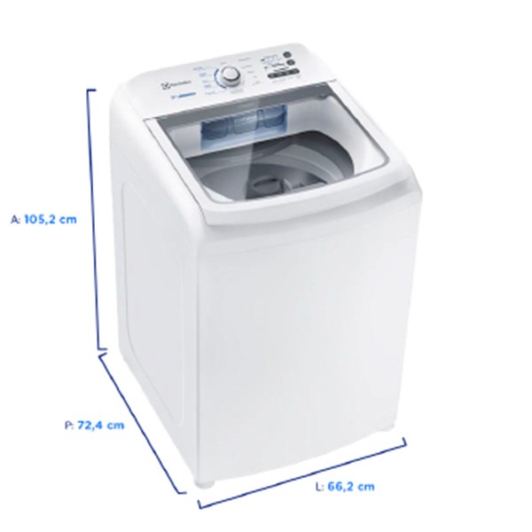 Lav 17 Kg Electrolux Essential Care Cesto Inox - Led17