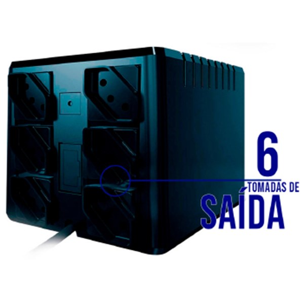 Estabilizador Ts Shara Powerest 2500va Mono 115v 6 - 9012