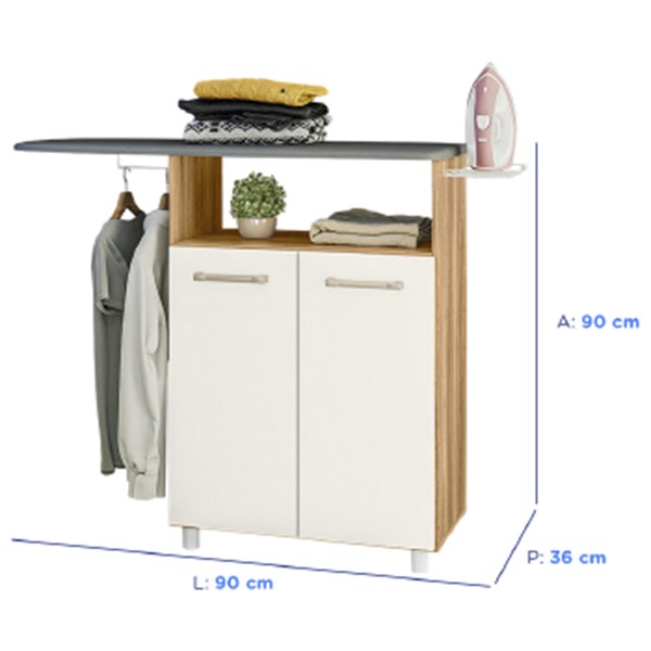 Mesa Passar Nicioli Melissa 2 Pts - 15556.0.290.1.0