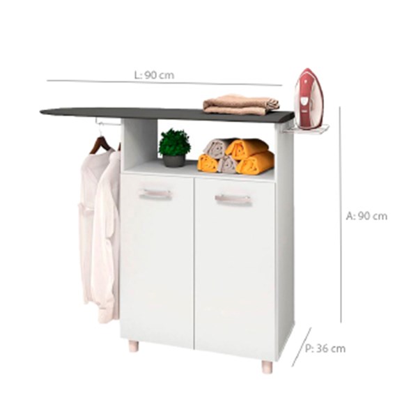 Mesa Passar Nicioli Melissa 2 Pts - 15556.20.1