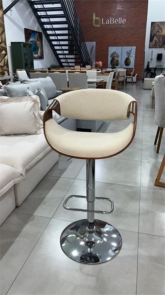 BANQUETA NICOLE BS\DISCO CREME