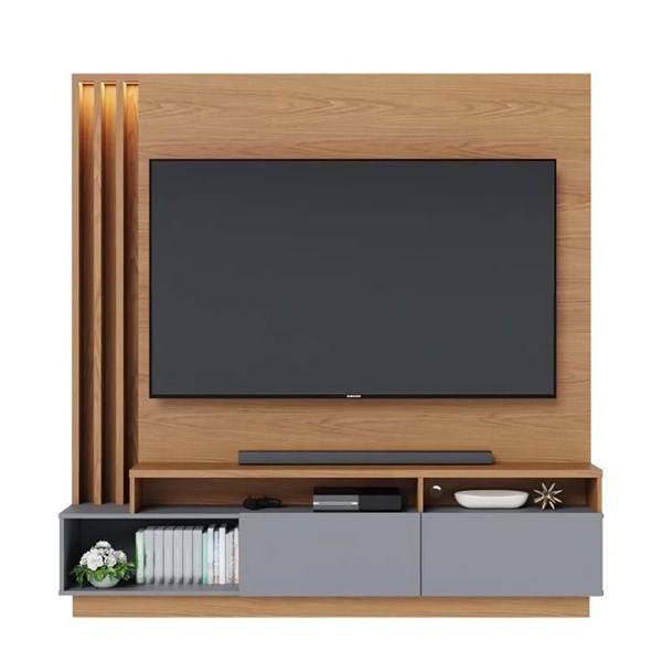 HOME HUMAITA FREIJO CINZA FOSCO 1.80M