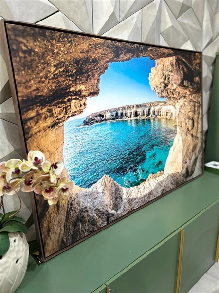 QUADRO GRUTA OCEANO TELA CANVAS 100X150