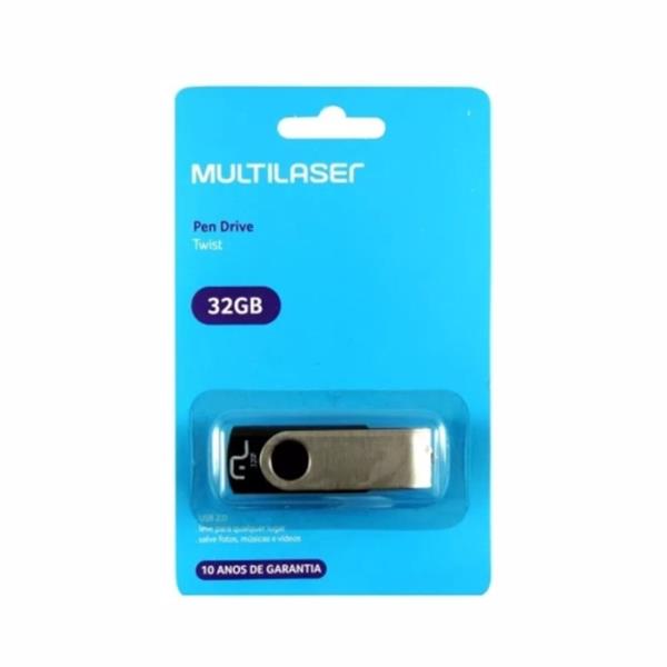Pen Drive 32GB Twist PD589 - Multilaser