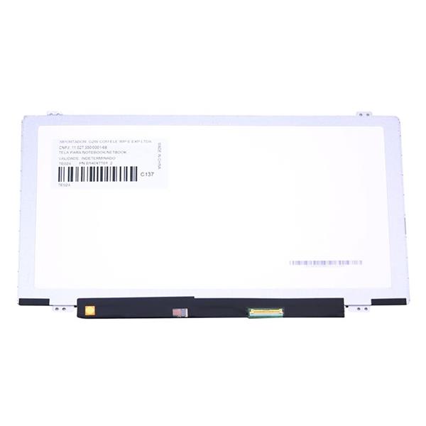 Tela 14" Led Slim 40 Pinos 1366x768 - Fixação Superior e Inferior - Brilhante - Com Touchscreen - B140XTT01.2 B140XTT01.3