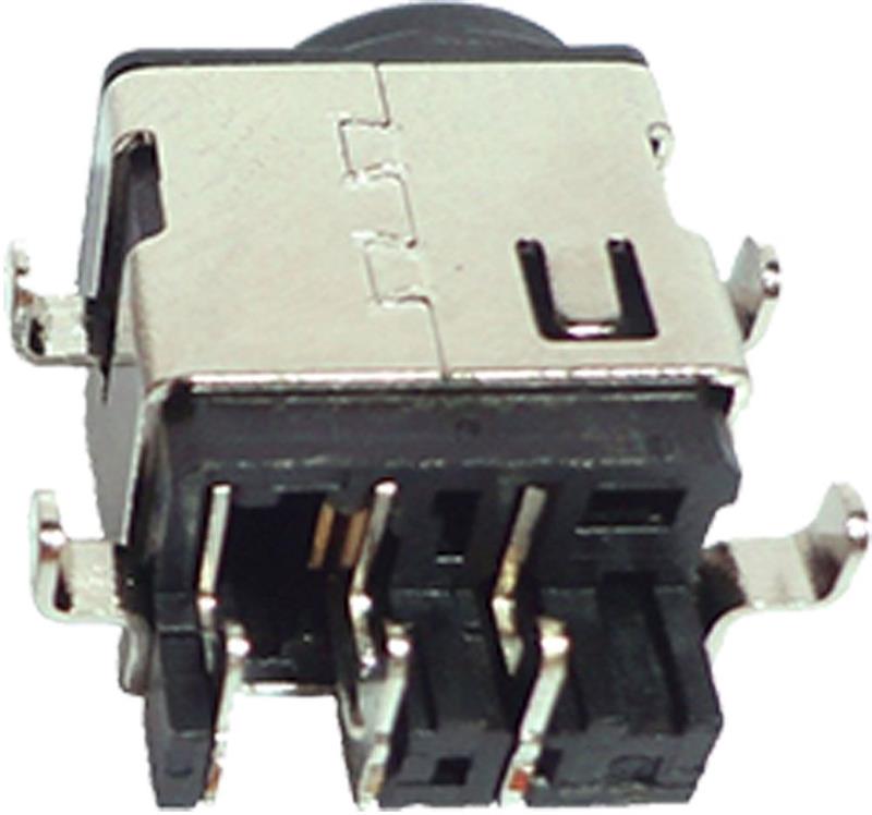 Conector Dc Jack Para Notebook Samsung RV411 RV415 RV419 RV420 RV511 - 5.5x3.0mm - Sem Cabo