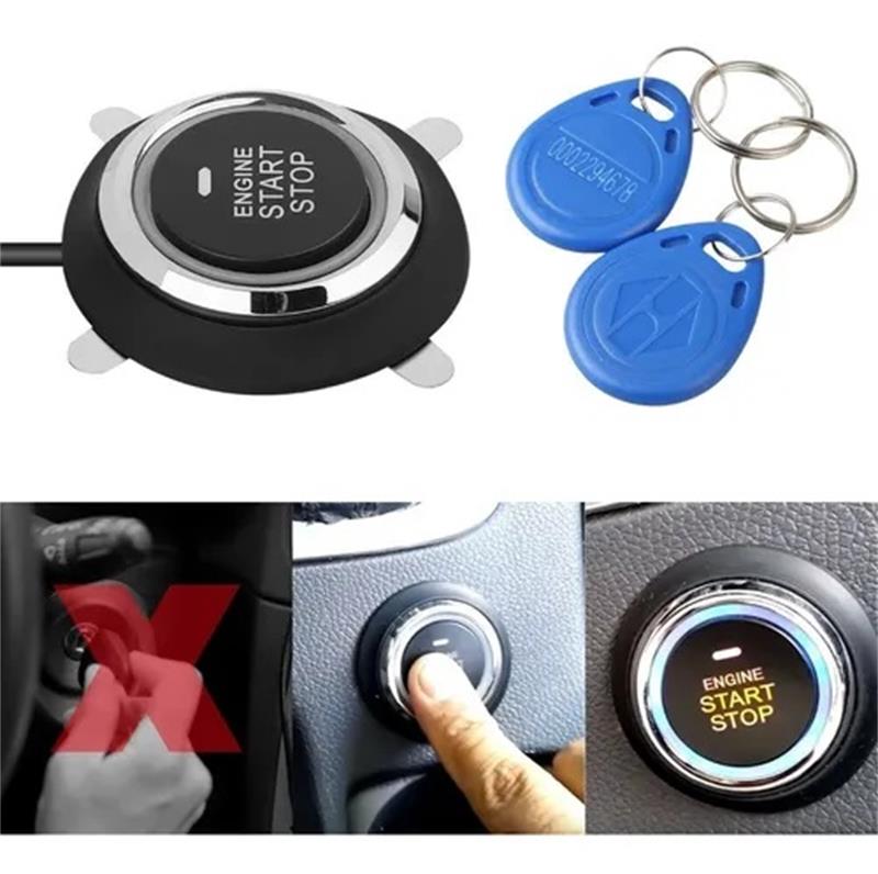 Botão Push Start System (Botão Start Para Carro) - 12V