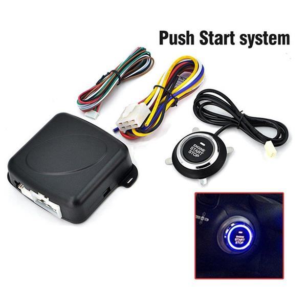 Botão Push Start System (Botão Start Para Carro) - 12V