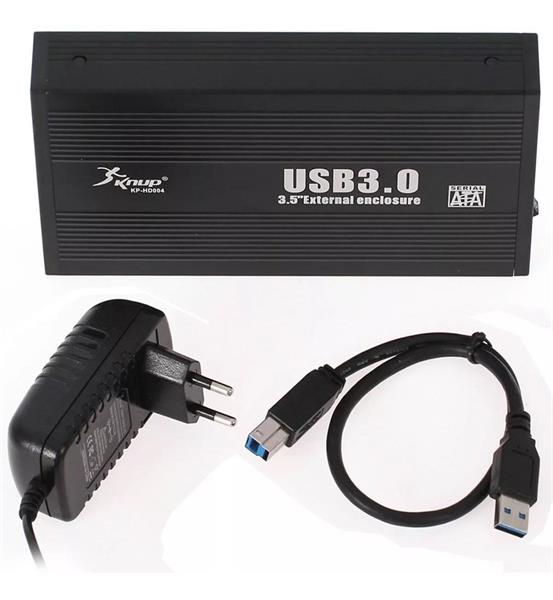 Case Para HD 3.5" e 2.5" - USB 3.0 - KP-HD004