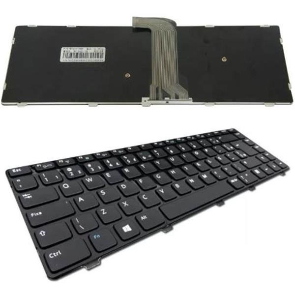 Teclado Para Notebook Dell 14-3421 2620 2630 2640 14R-5421 2628 3450 3660 5437 Vostro 1328 1528 2421 5560 - AZ - Com Moldura
