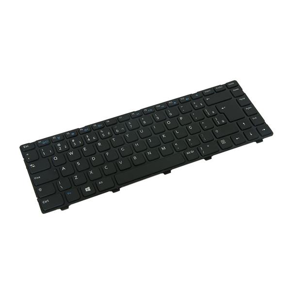Teclado Para Notebook Dell 14-3421 2620 2630 2640 14R-5421 2628 3450 3660 5437 Vostro 1328 1528 2421 5560 - AZ - Com Moldura