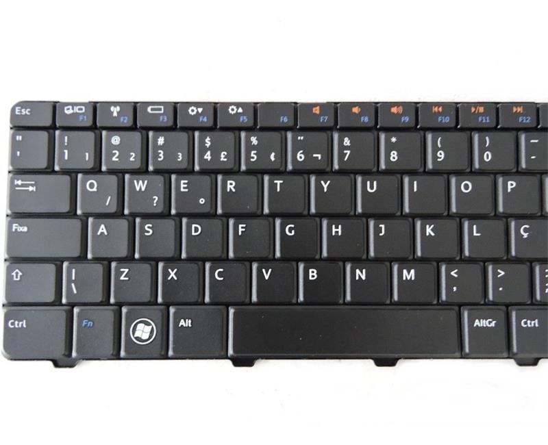 Teclado Para Notebook Dell Inspiron 15R 5010 N5010 M5010 09K55V V110525AR - Numérico - Preto