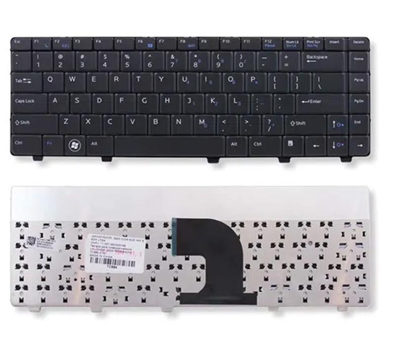 Teclado Para Notebook Dell Vostro 3300 3400 3500 V3300 V3400 V3500 3700 - Sem Ç - Inglês Internacional - USA