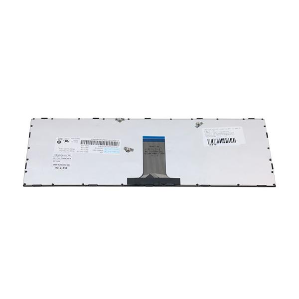 Teclado Para Notebook Lenovo Lenovo B40 B40-30 B40-45 B40-70 B40-80 G40 G40-30 G40-45 G40-70 G40-75 G40-80 - Com Moldura Prata