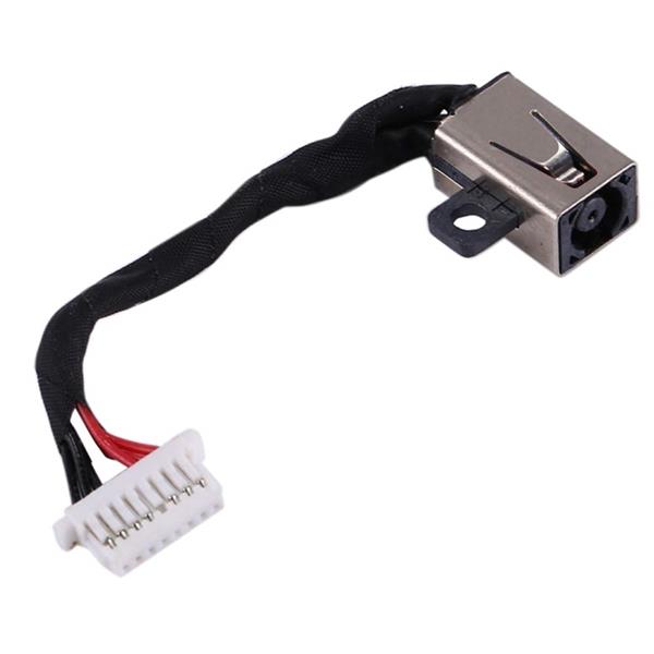 Conector Dc Jack Para Notebook Dell 7347 7348 7352 P57G - 4.5x2.7mm - Com Cabo
