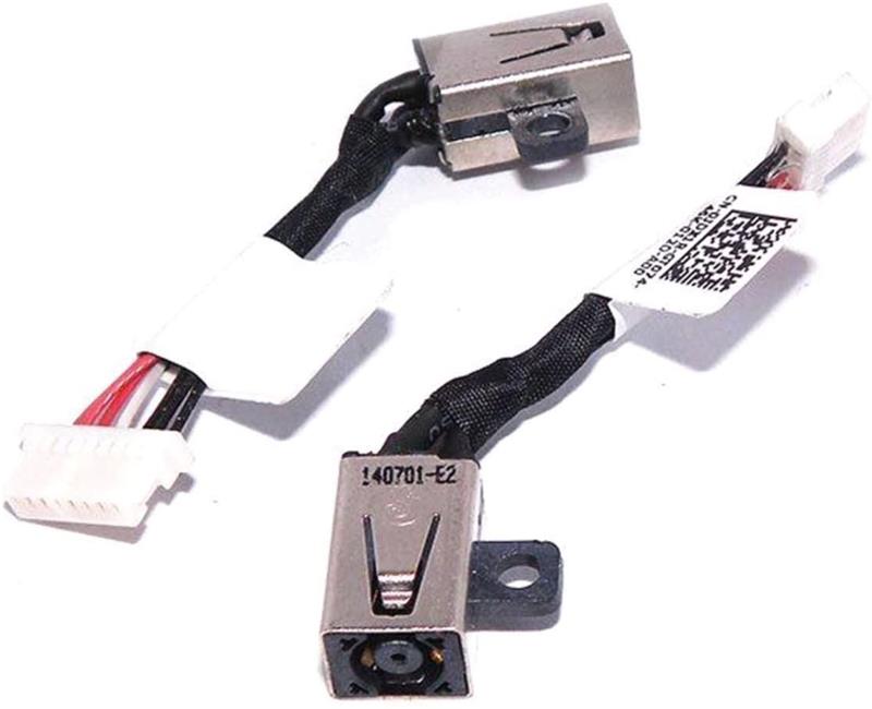 Conector Dc Jack Para Notebook Dell 7347 7348 7352 P57G - 4.5x2.7mm - Com Cabo