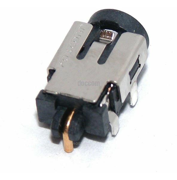 Conector Dc Jack Para Notebook Positivo Stilo XC3550 XC3570 XC3650 Asus Ux21 Ux32 - 2.5x0.8mm - Sem Cabo