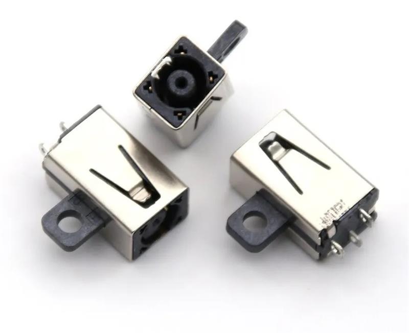 Conector Dc Jack Para Notebook Dell 14-3000 15-3000 15-5000 XPS 11 XPS 12 XPS 13  P53G - 4.5x3.0mm - Sem Cabo