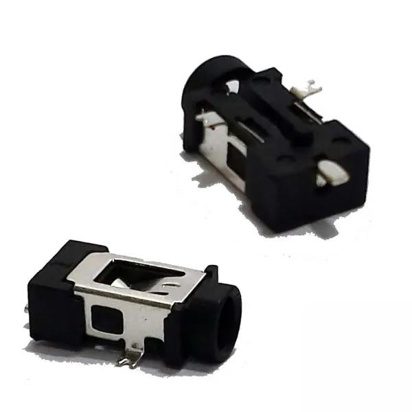 Conector Dc Jack Para Notebook Positivo SX1000 - 2.5x0.8mm - Sem Cabo