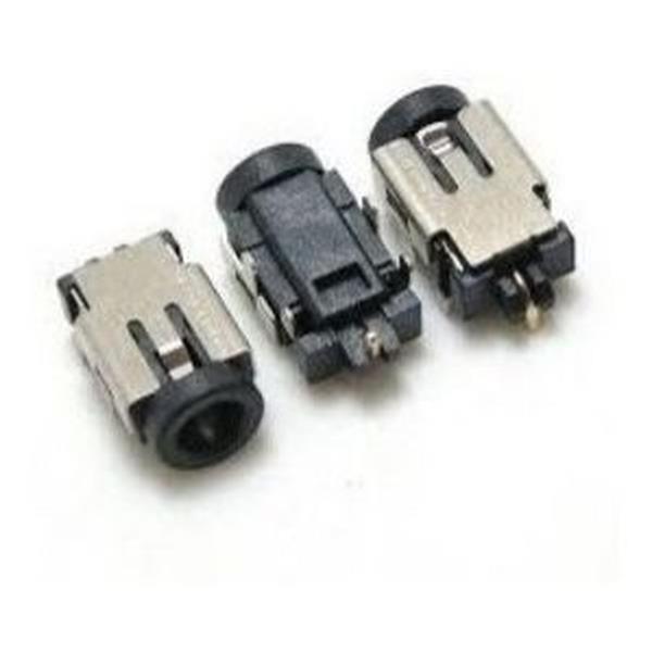 Conector Dc Jack Para Notebook Positivo Stilo XC3550 XC3570 XC3650 Asus Ux21 Ux32 - 2.5x0.8mm - Sem Cabo