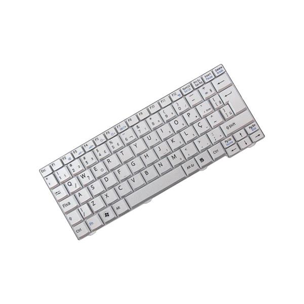 Teclado Para Netbook Sony Vaio Vpc-M11 Vpc-M12 Vpc-M13 Prata