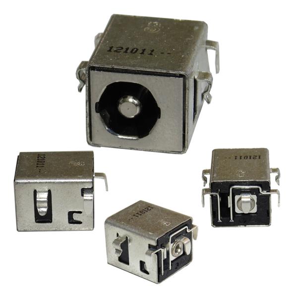 Conector Dc Jack Para Notebook Positivo Unique S1990 2065 N4205 - 5.5x2.5mm - Sem Cabo