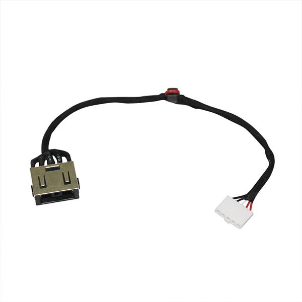 Conector Dc Jack Para Notebook Lenovo G40-30 G40-70 G40-45 G40-75 - Retangular USB - 11x4.5mm - Com Cabo