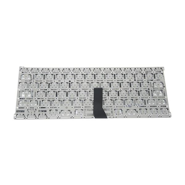 Teclado Para Apple Macbook Air A1369 A1466 Air Late 2010 2017 MID 2011 MC503LL/A MD760 MD761 - US Inglês - Sem Moldura - Preto