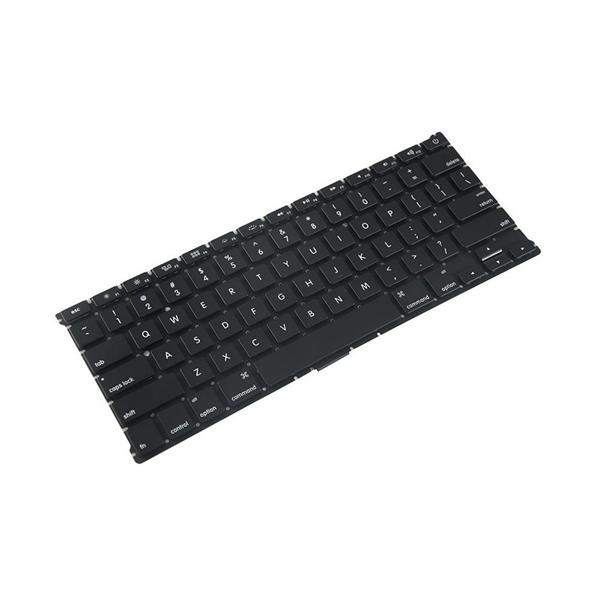 Teclado Para Apple Macbook Air A1369 A1466 Air Late 2010 2017 MID 2011 MC503LL/A MD760 MD761 - US Inglês - Sem Moldura - Preto