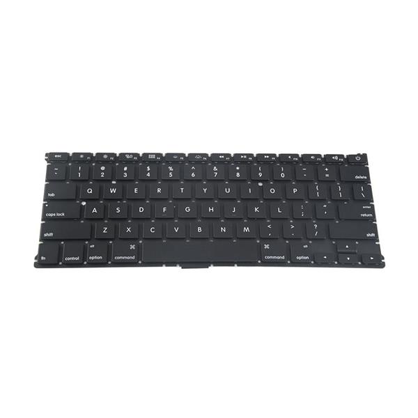 Teclado Para Apple Macbook Air A1369 A1466 Air Late 2010 2017 MID 2011 MC503LL/A MD760 MD761 - US Inglês - Sem Moldura - Preto
