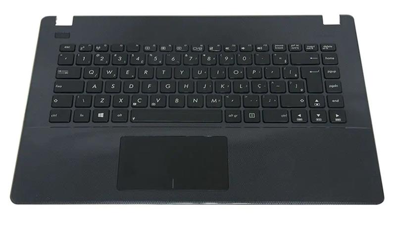 Teclado Para Notebook Asus A450LC D450 D450CA D450MA F401e V451 X403M X450 X451e X451 X451C X451CA X451M X451MA X451MAV Z450L Z450la K455 X452 X453 - Com Base e Touchpad - Preto