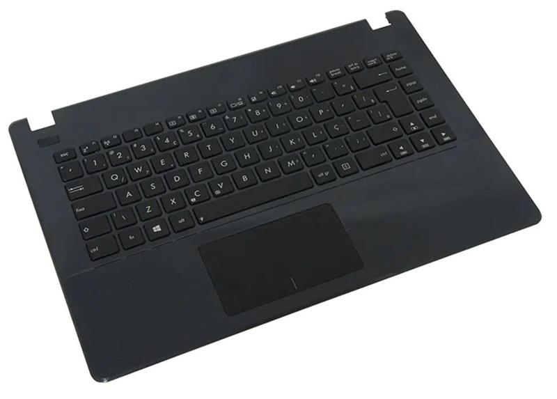 Teclado Para Notebook Asus A450LC D450 D450CA D450MA F401e V451 X403M X450 X451e X451 X451C X451CA X451M X451MA X451MAV Z450L Z450la K455 X452 X453 - Com Base e Touchpad - Preto