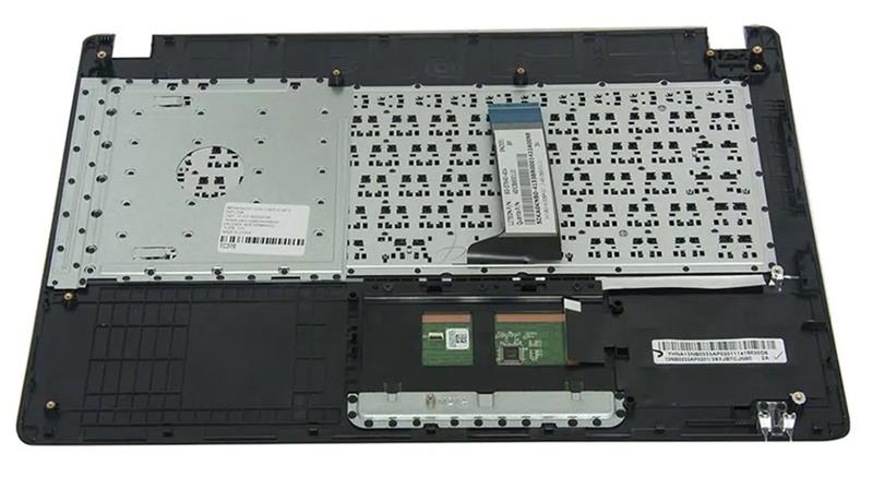 Teclado Para Notebook Asus A450LC D450 D450CA D450MA F401e V451 X403M X450 X451e X451 X451C X451CA X451M X451MA X451MAV Z450L Z450la K455 X452 X453 - Com Base e Touchpad - Preto