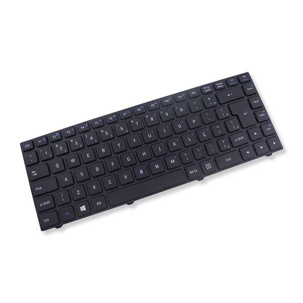 Teclado Para Notebook Positivo Sim+ 3200 980M MP-09N78PA-F51C - Wifi F11 - Com Moldura - Preto