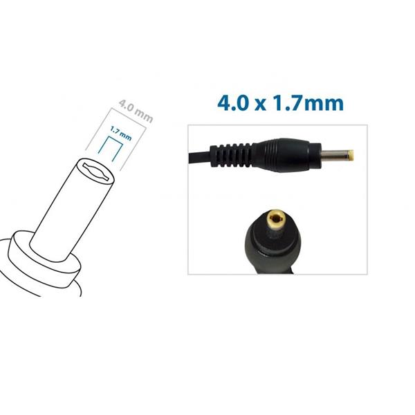 Fonte Carregador Lenovo 20V 3.25A 65W - 4.0x1.7mm - Lenovo Plug Fino - Lenovo Ideapad 320 Lenovo Ideapad 330 Lenovo Ideapad 310-15isk 310-15abr