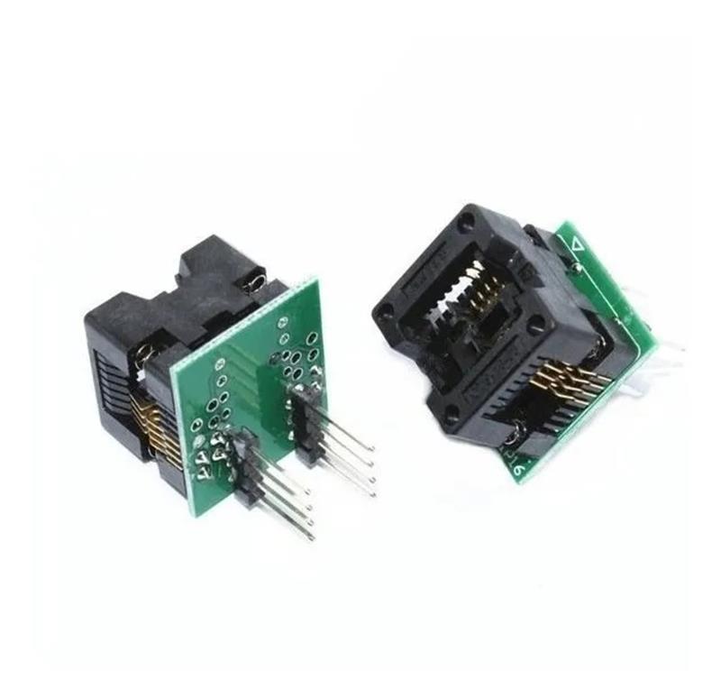 Adaptador Soquete 150Mil Smd Soic8 Sop8 Dip8 Eprom Bios