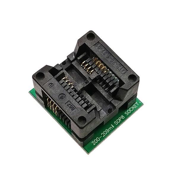 Adaptador Soquete 200-209Mil Smd Soic8 Sop8 Dip8 Eprom Bios