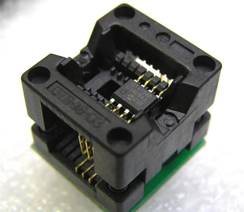 Adaptador Soquete 150Mil Smd Soic8 Sop8 Dip8 Eprom Bios