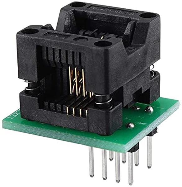 Adaptador Soquete 200-209Mil Smd Soic8 Sop8 Dip8 Eprom Bios