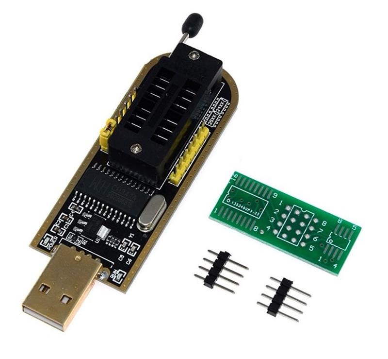 Gravador de Bios Eprom Ch341a USB