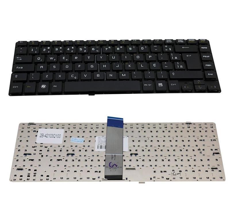 Teclado Para Notebook LG P42 P420 LG 5000 LG 5100 LG 5010 LG 5200 AEQLC600010 - Preto